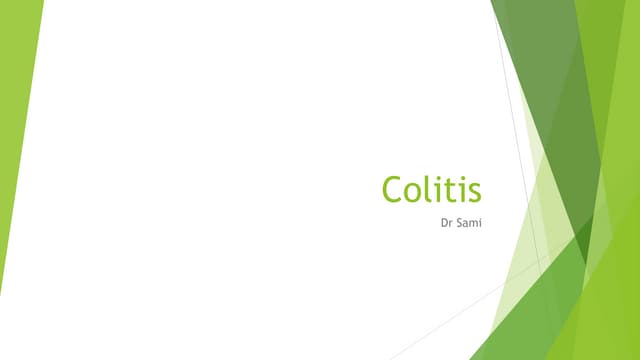 Colitis