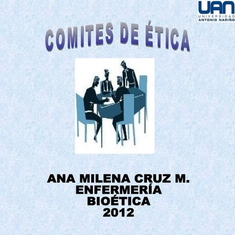 Comités de ética