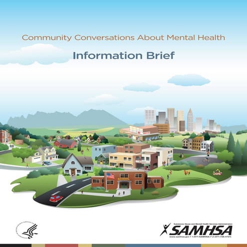 SAMHSA GUIDE: COMMUNITY CONVERSATIONS ABOUT MENTAL HEALTH 