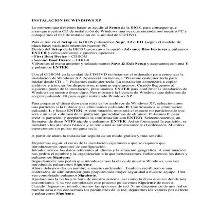 Como formatear el ordenador