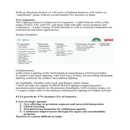 Comparative analysis