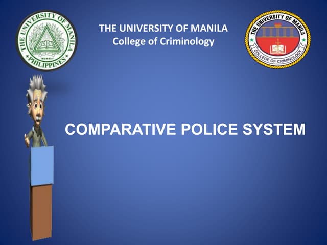 Comparative police system2015
