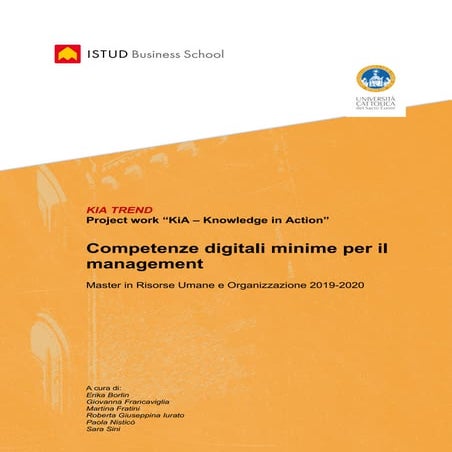 Digital Transformation - Competenze per il management