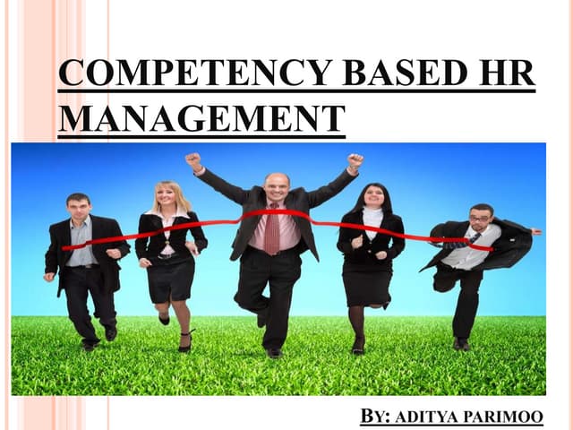 Competency based hr management