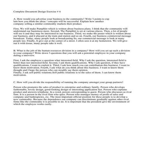 Complete document4