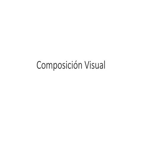 Composición visual