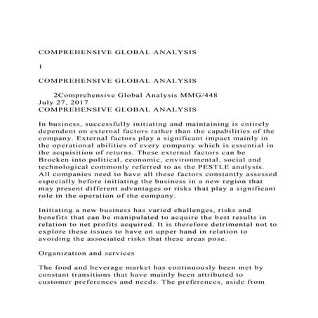 COMPREHENSIVE GLOBAL ANALYSIS1COMPREHENSIVE GLOBAL ANALY.docx