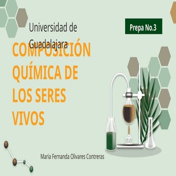 compuestos de lo seres vivos desde la biologia