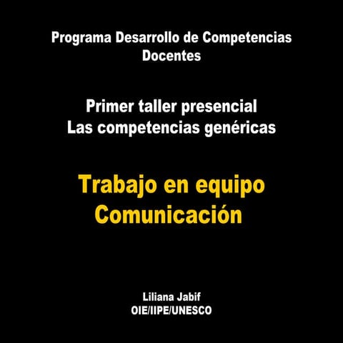 Comunicación