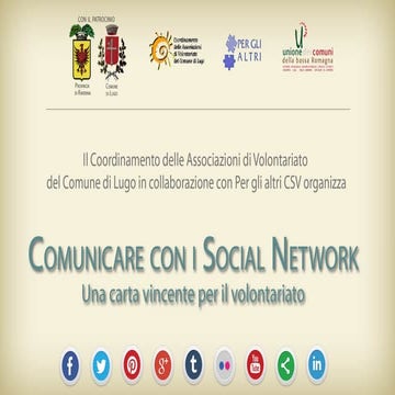 Comunicare con i Social Network
