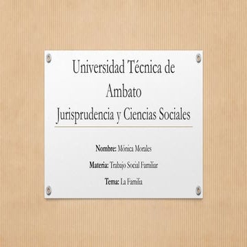 Concepto de familia y tipos