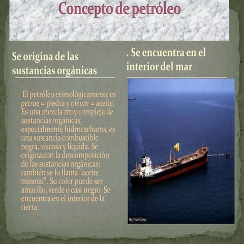 Concepto De PetróLeo