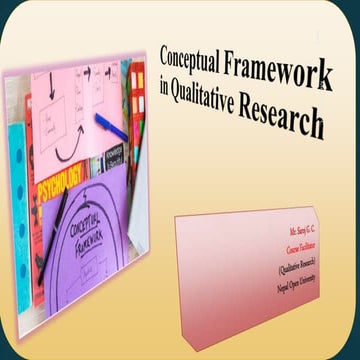 Conceptual Framework in Qualitative Research