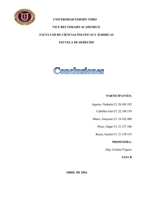 Conclusiones de la lopnna skype