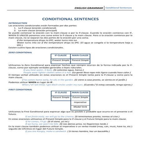 Conditional,explanation