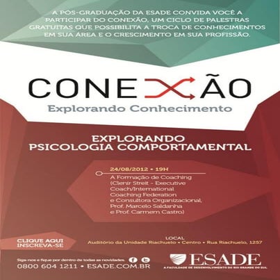Conexões ESADE - A Formação de Coaching