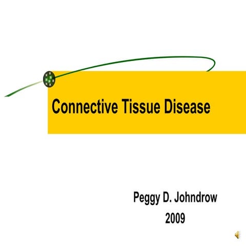 Connective Tissue Disease Pptvo