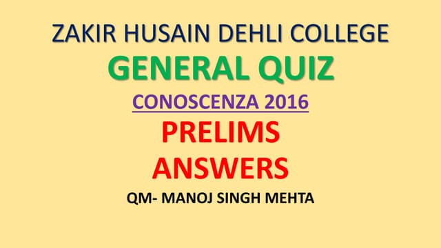 Conoscenza prelims answer 2016
