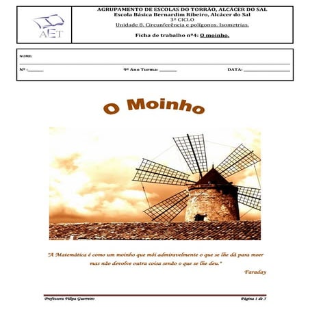 Construção de um moinho