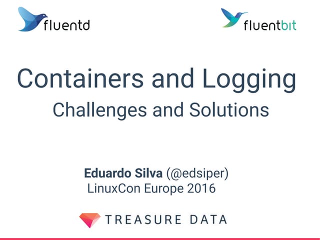 Containers and Logging