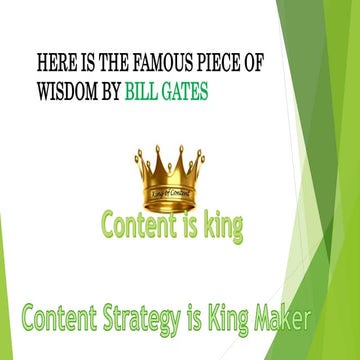 Content strategy 
