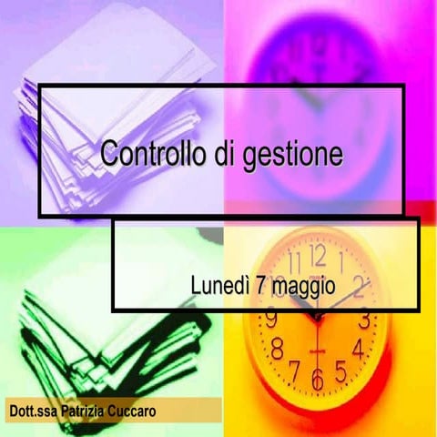 Controllo Di Gestione