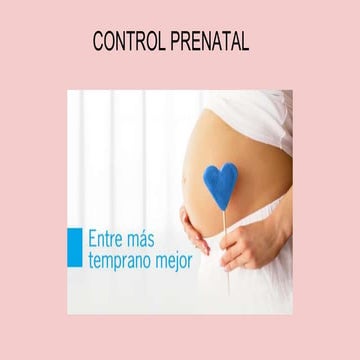 Control prenatal