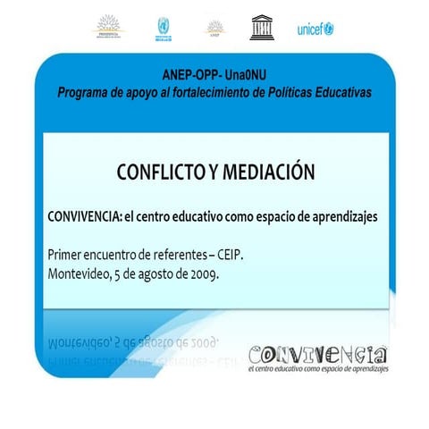 Convivencia  Conflicto[1]