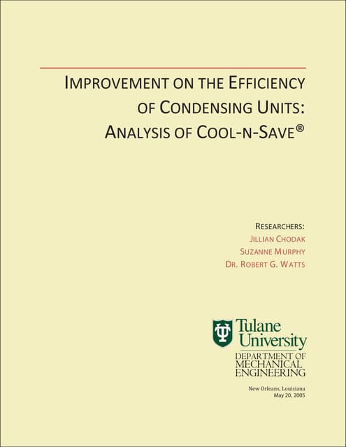 Coolnsave tulane study