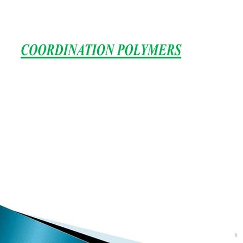 Coordination polymers
