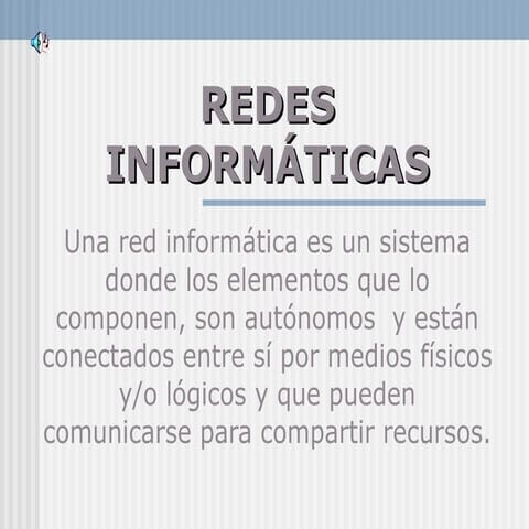 Redes Informaticas