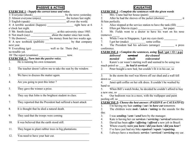 Copy of passive - Trung tâm Luyện thi Đại học QSC-45