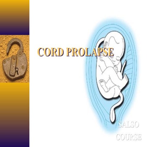 Cord Prolapse