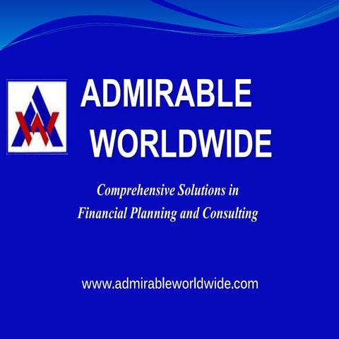 ADMIRABLE WORLDWIDE - Corporate profile