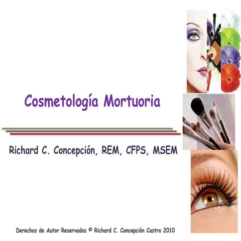 Cosmetologia Mortuoria