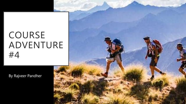 Course adventure #4