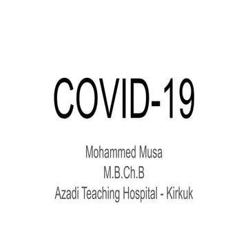 Coronavirus disease (COVID-19)