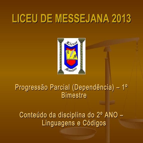 Linguagens e Códigos 2º ano