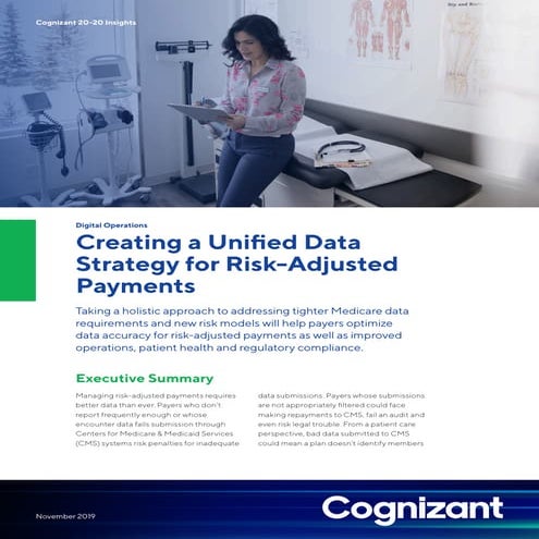 Creating a Unified Data Strategy for Risk-Adjusted Payments