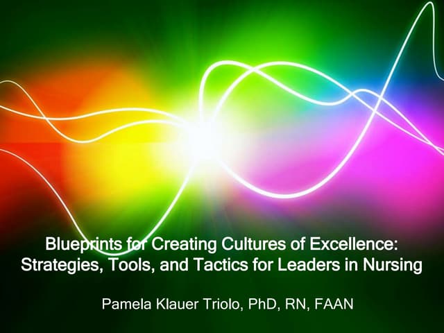 Creating Cultures Of Excellence Part I And Ii