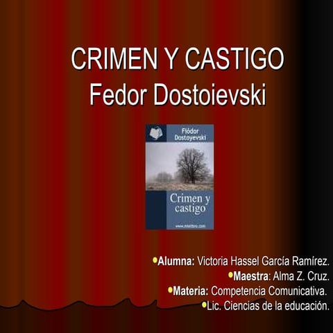 Crimen Y Castigo