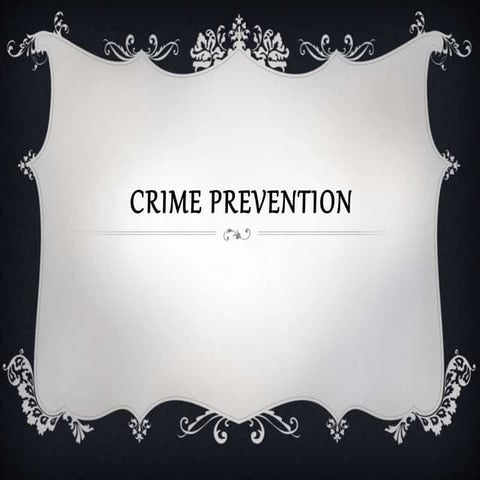 Crime prevention, Tips for Filipino Citezen