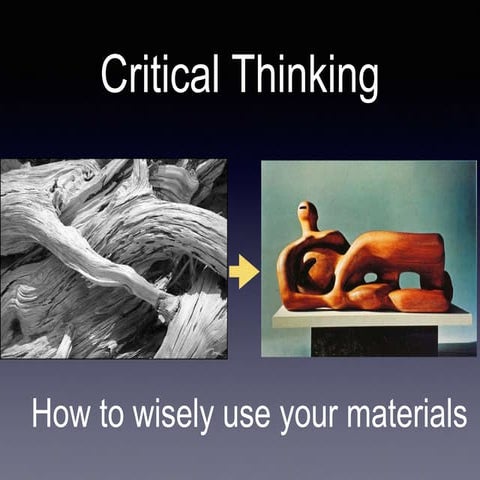 Critical Thinking 
