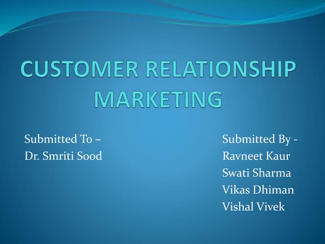 Crm ppt final (1)