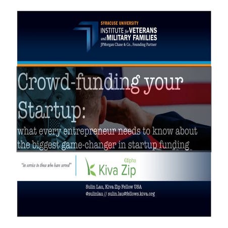 Crowdfunding Guide for Small Business - Includes Comparison of Size/Costs/Suc...