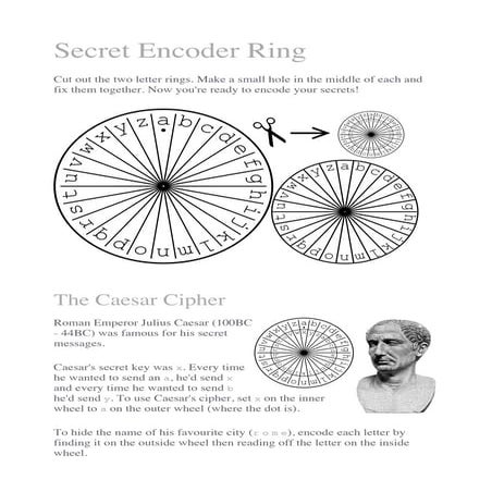 Secret encoder ring