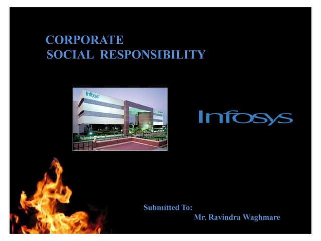 CSR of Infosys