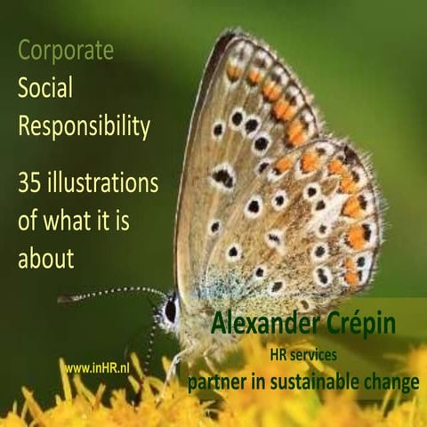 CSR Awareness Overview in 35 photos & statements