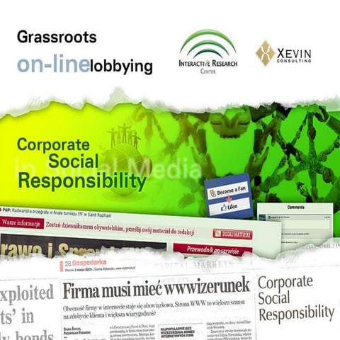 CSR in Social Media Lobbying