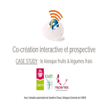 Ctifl Reperes Semo   Cocreation Fruit Et LéGumes